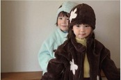 マルディアンバー / Mardi Amber / ミントチョコフリースジップアップ / 韓国子供服 / キッズ / 26winter〖取寄〗*XS~XXL*