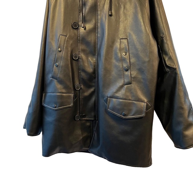 "GARAM" PVC Leather N3B Jacket Kissmet