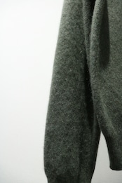 Joseph&Lyman mock neck half zip cashmere knit sweater