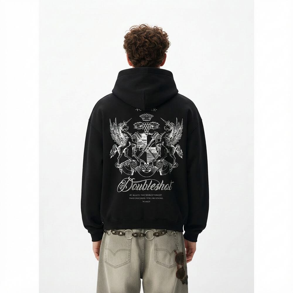 WSHOT Original Unicorn Zip Hoodie WS134 | wshot