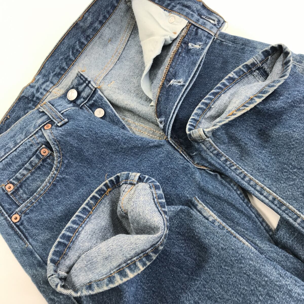 LEVI'S リーバイス 90年代 USA製 501- 0000 刻印 520 ブルー W28 L36