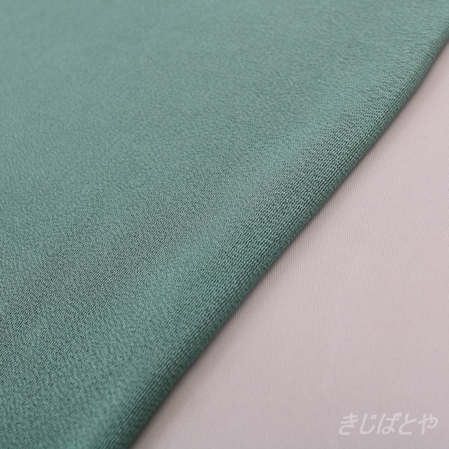 正絹ちりめん無地帯揚げ　深藍