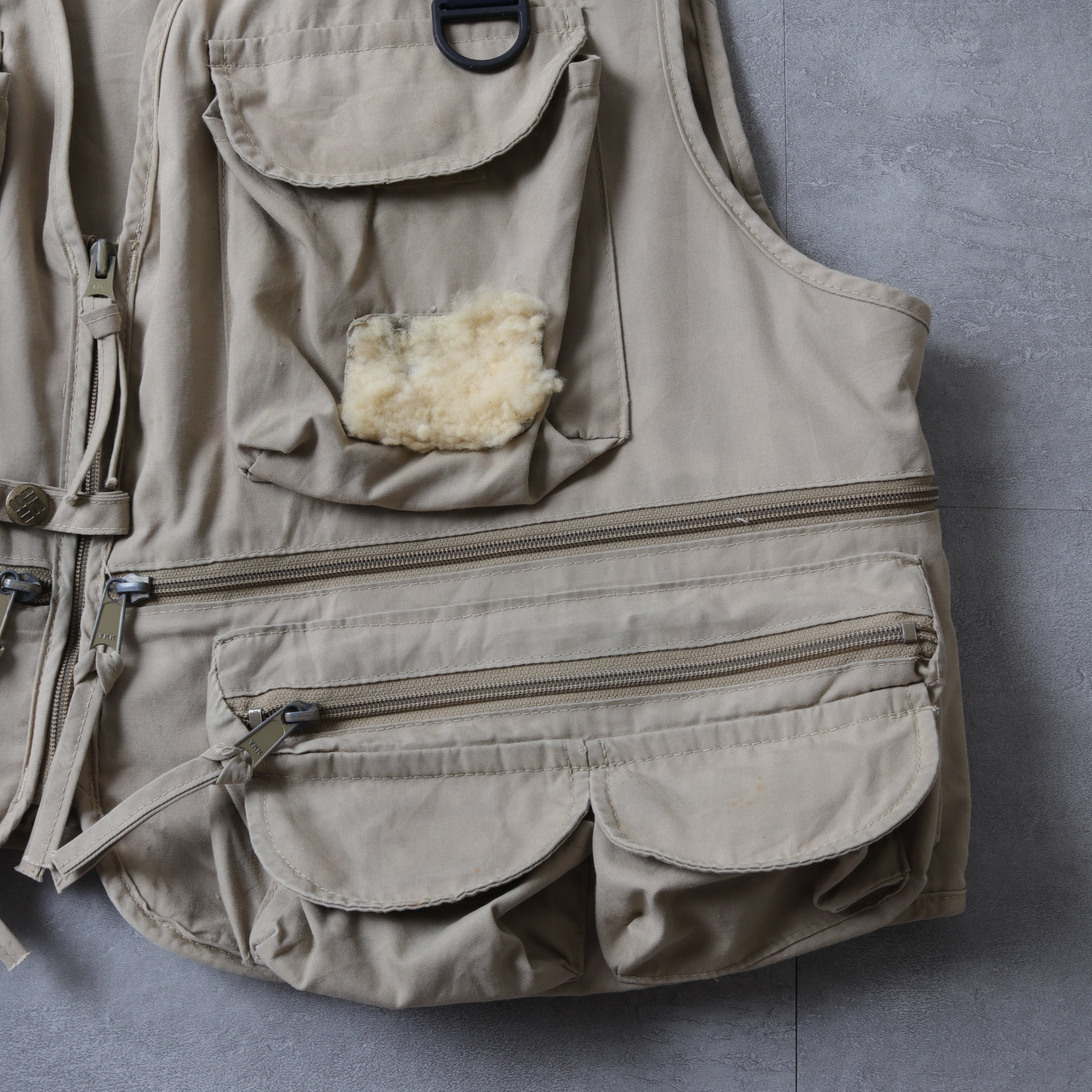 1990's Columbia Fly Fishing Vest, xl 150100 126070008 | ulc