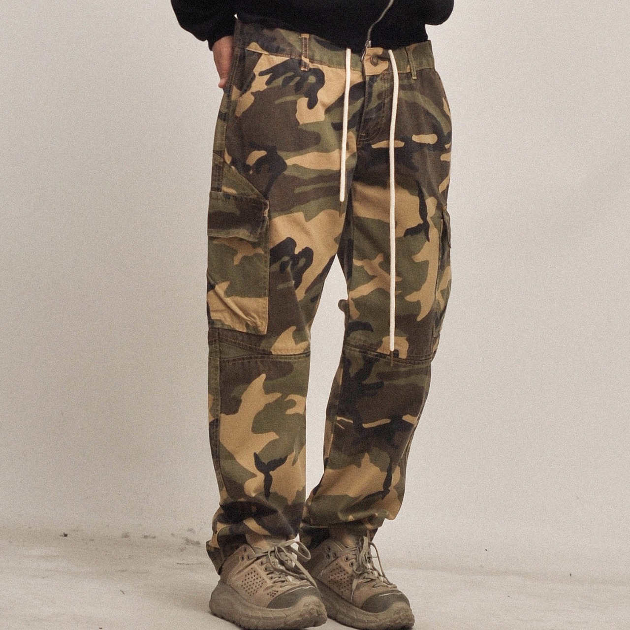 リコンストラクト・ミリタリーカーゴパンツ N3473 - 3