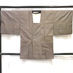 正絹・道行・着物・和装コート・茶地・No.200701-0573・梱包サイズ60