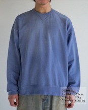 【 ANACHRONORM 】GAZETTE CREW NECK SWEAT