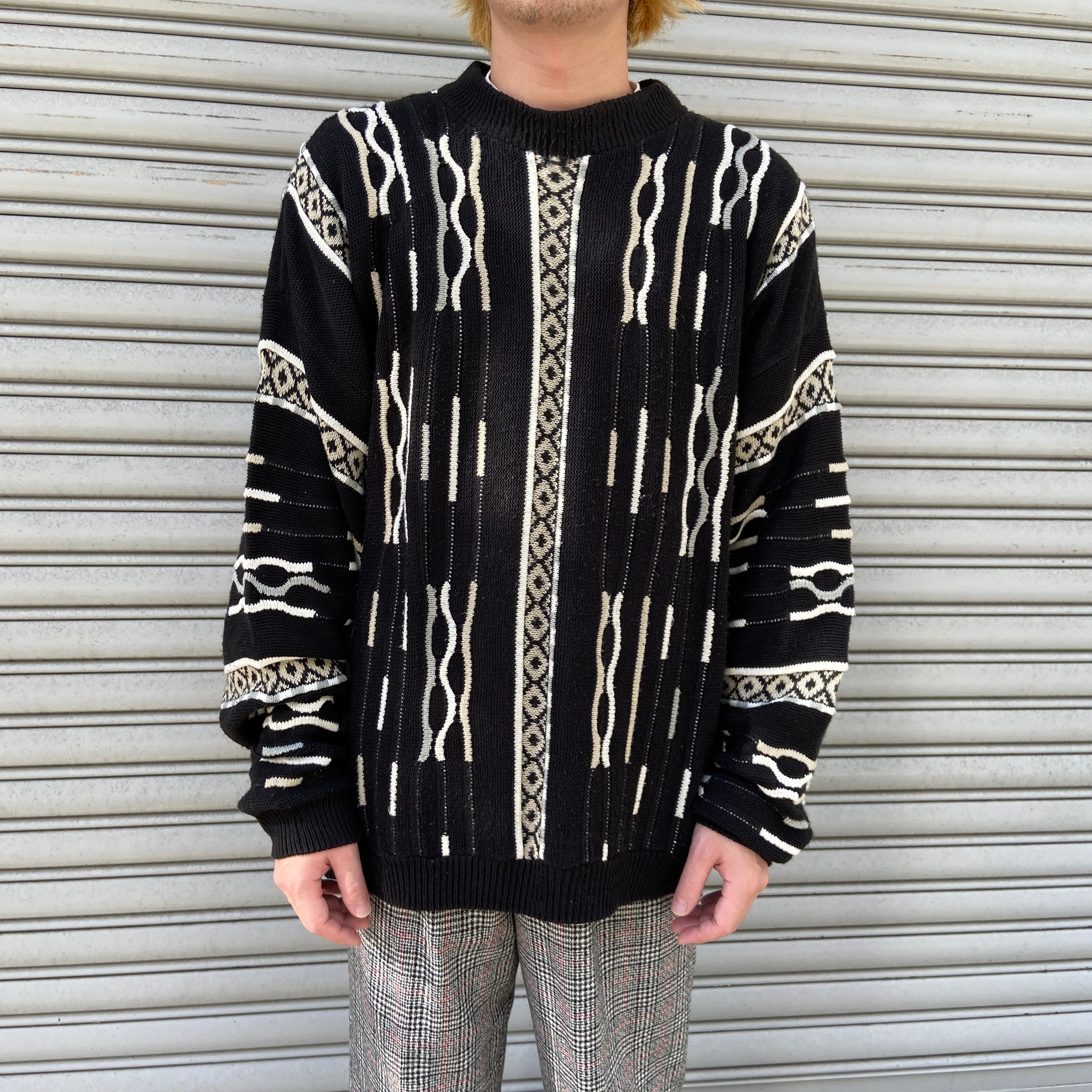 COOGI 3Dニット パーカー-