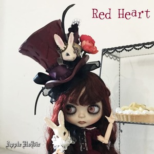 ドールハット L　Red Heart・レッドハート　ブライス 60cmドール用