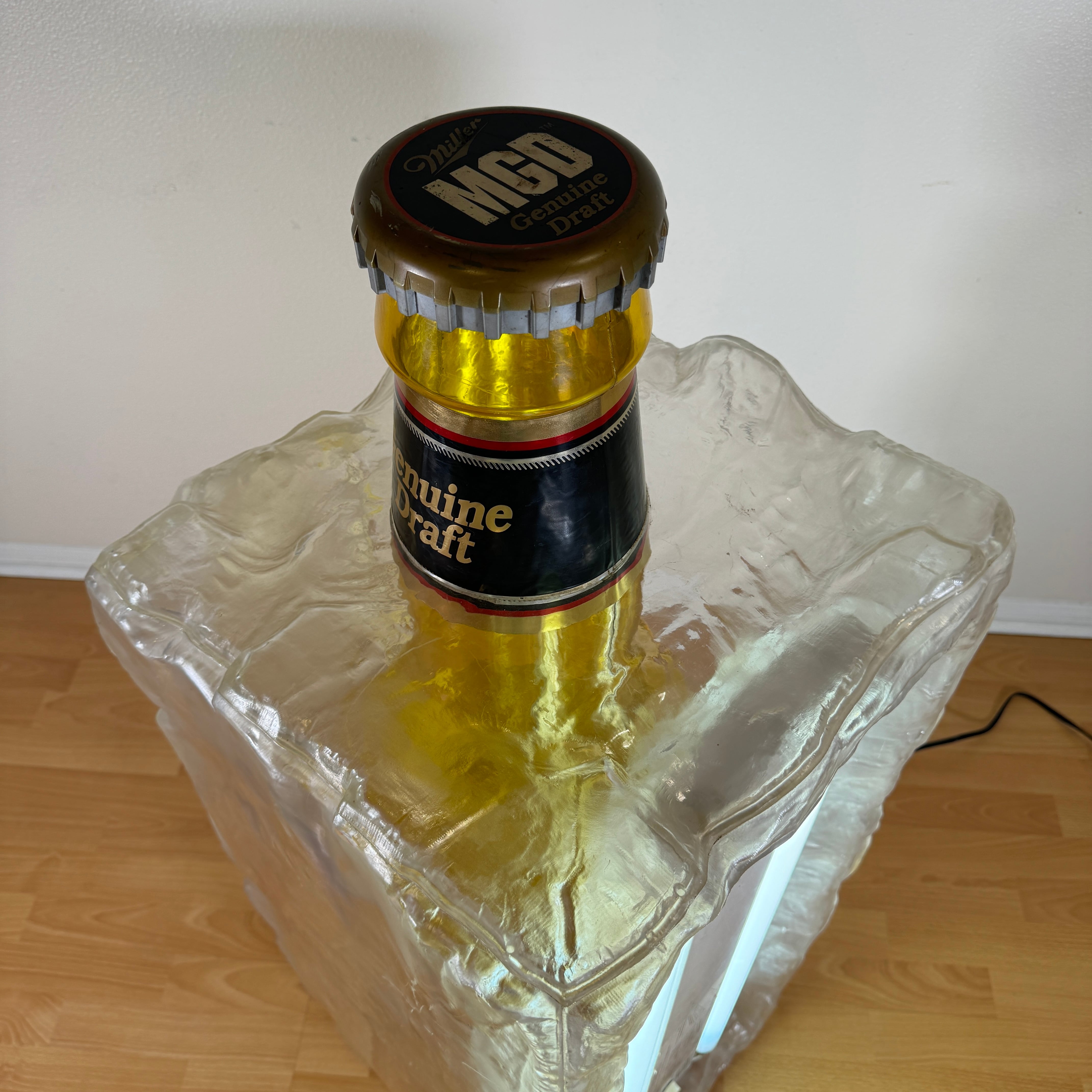 1557【1980–90年代】ビンテージ Miller Genuine Draft（ミラー