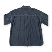 VALENZA PO バレンザポー NEW YORK 金ボタン 長袖 テンセル シャツ 40 /レディース/日本製