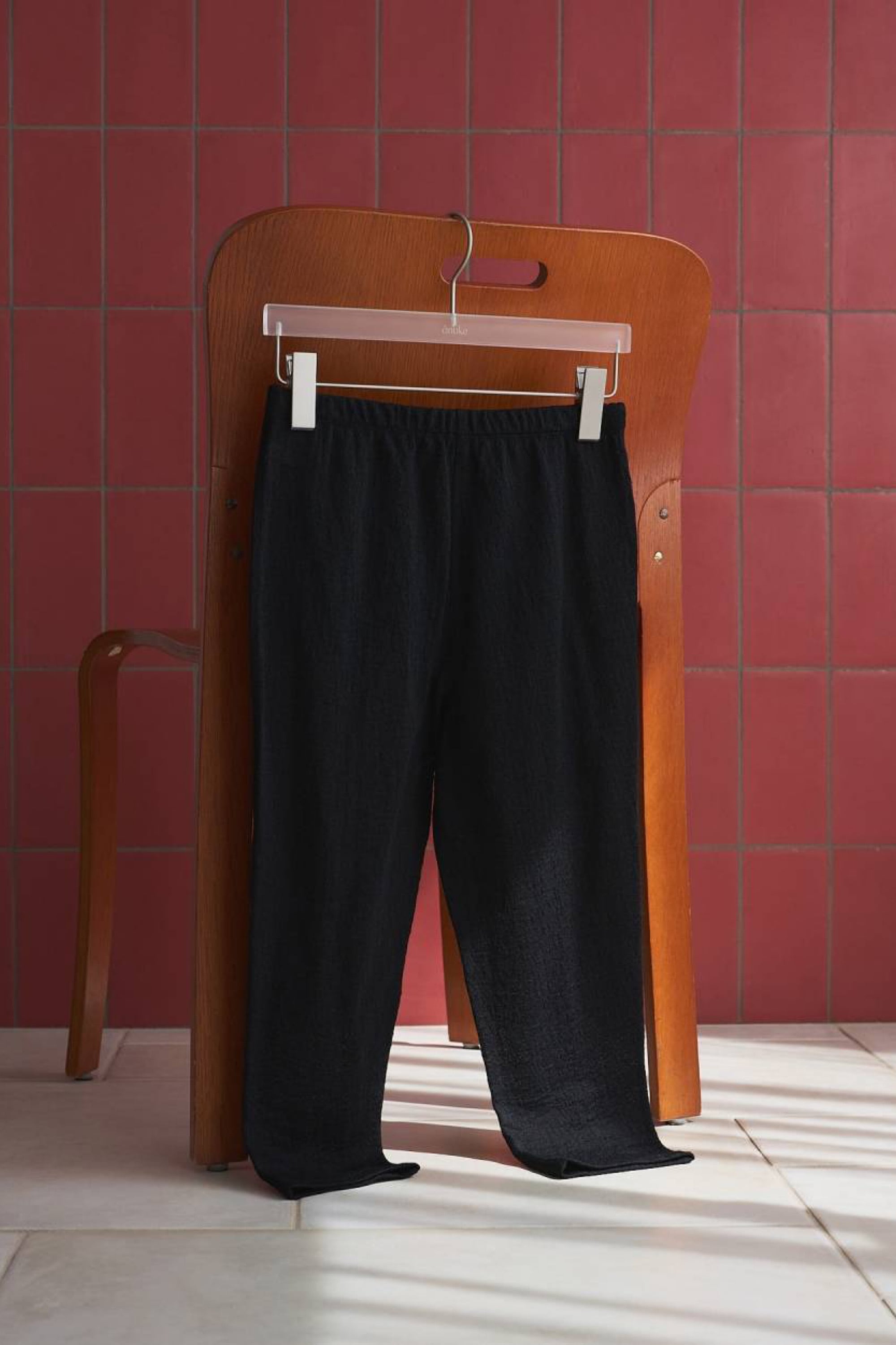 ànuke Cutlace Biker Pants カットレースバイカーパンツ Black | planet3rd