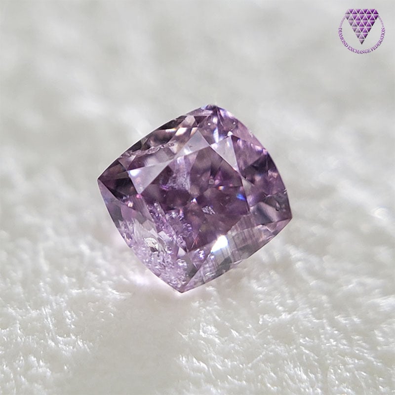 2枚で送料無料 0.117ct 天然ピンクダイヤFANCY DEEP PURPLE PINK | www