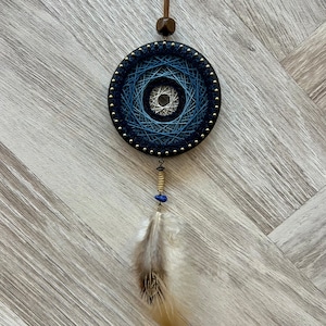 BlueSunshineTrading×sah コラボかちみる〜 藍染糸使用 直径8センチ