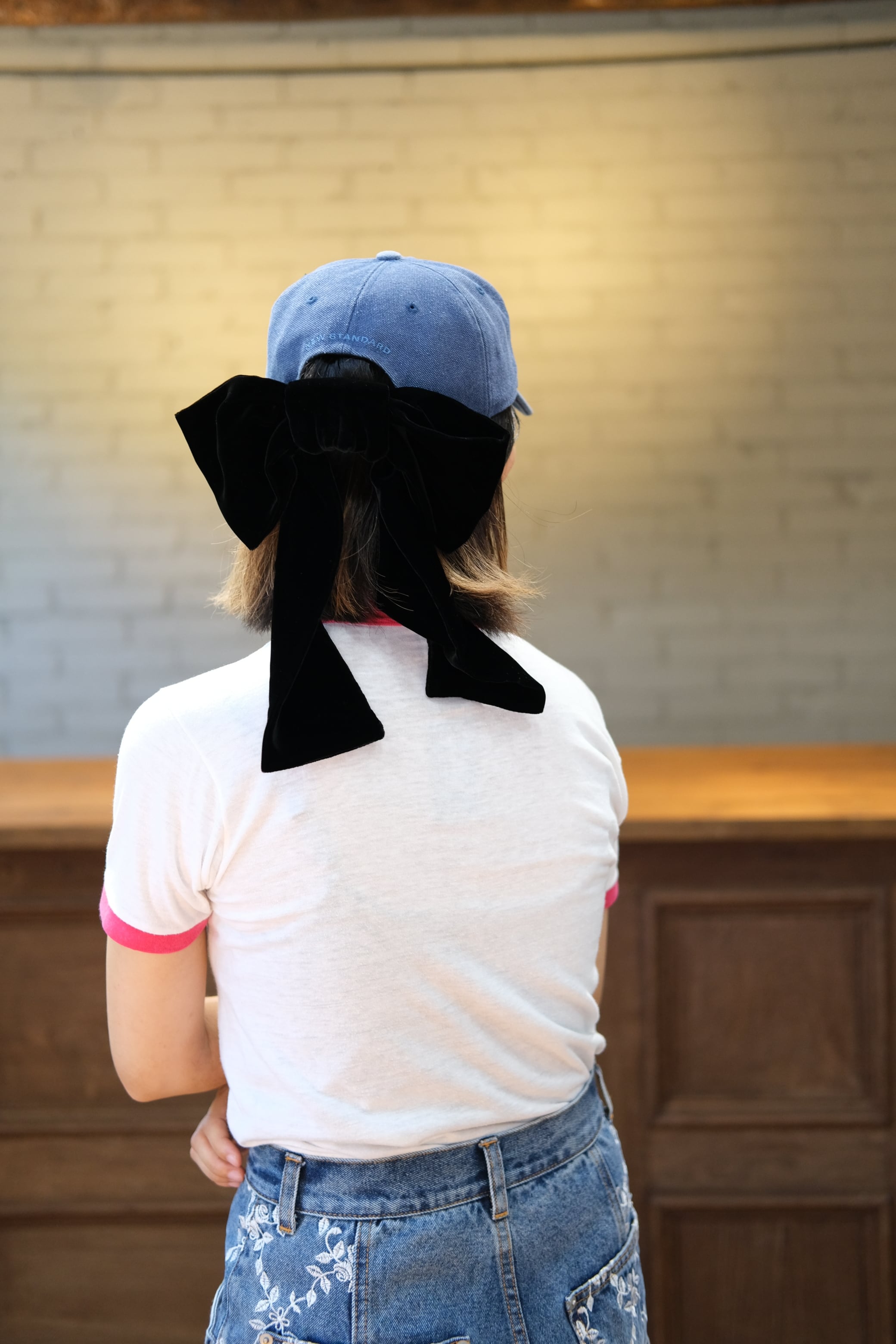【FETICO】VELVET BOW HAIR CLIP | loop powered by BASE 【FETICO】VELVET BOW HAIR CLIP | loop powered by BASE