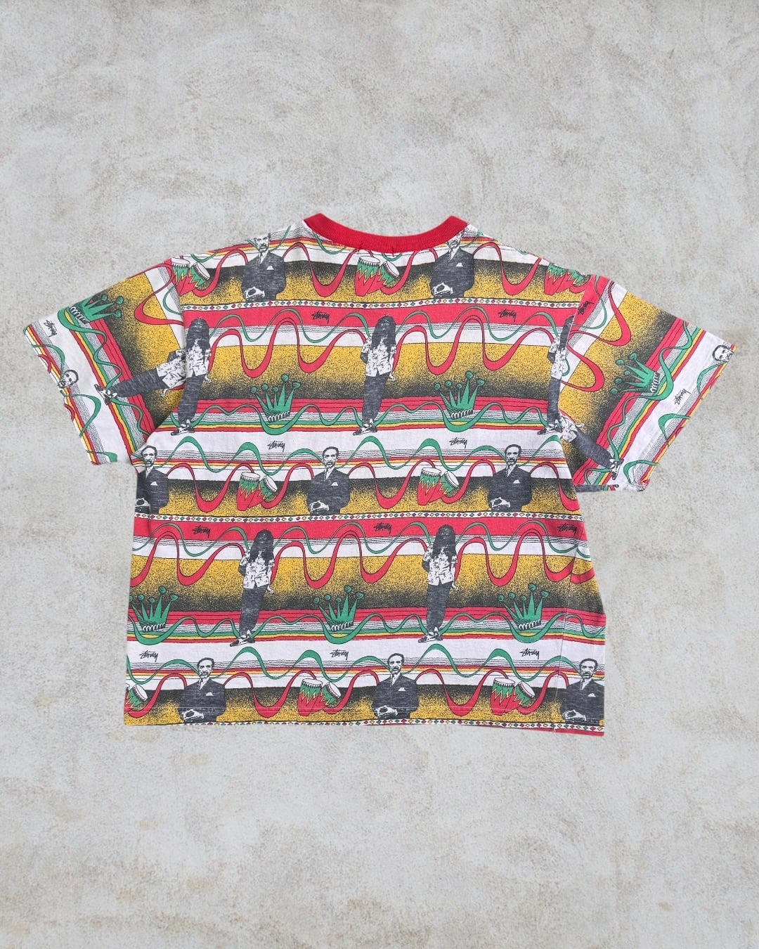 Special‼︎】80's~90's old stussy “Bob Marley” All Pattern Pocket