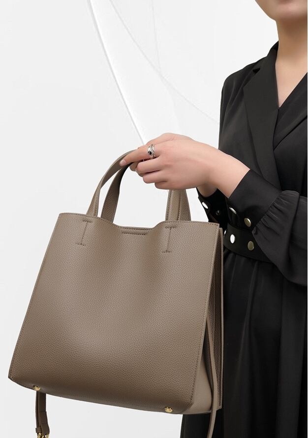 上質レザー3WAY対応大容量トートバッグ|日常＆通勤に最適 | miochic