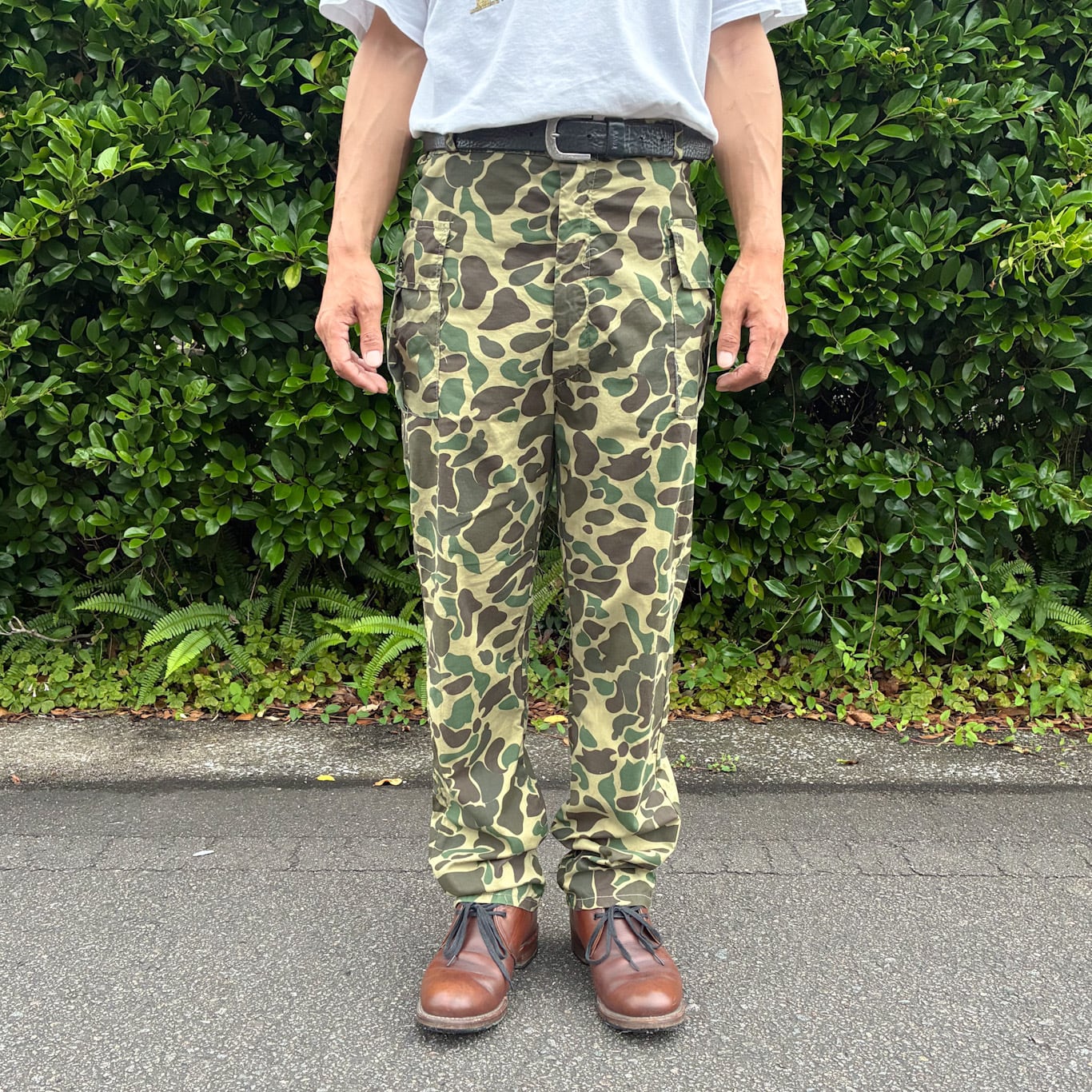 60s ダックハンターカモ カーゴパンツ W35 L29 薄手 迷彩 カモフラ 60s ダックハンターカモ カーゴパンツ W35 L29 薄手 迷彩 カモフラ 米