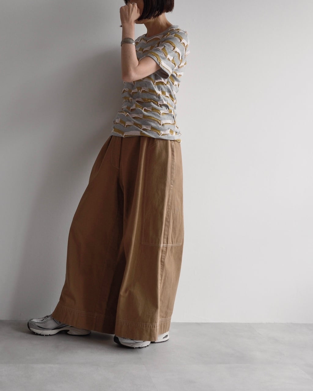 DRIES VAN NOTEN TUCKED WIDE PANTS | dear closet