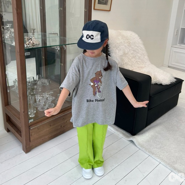 《送料無料》予約:ビーバーT半袖【cantuccistudio】※ジュニアサイズ