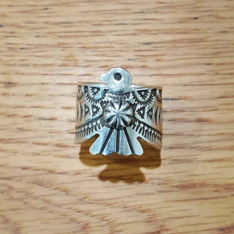 Navajo Darrell Cadman【ThunderBird Ring大 16号】 | 桜木商店
