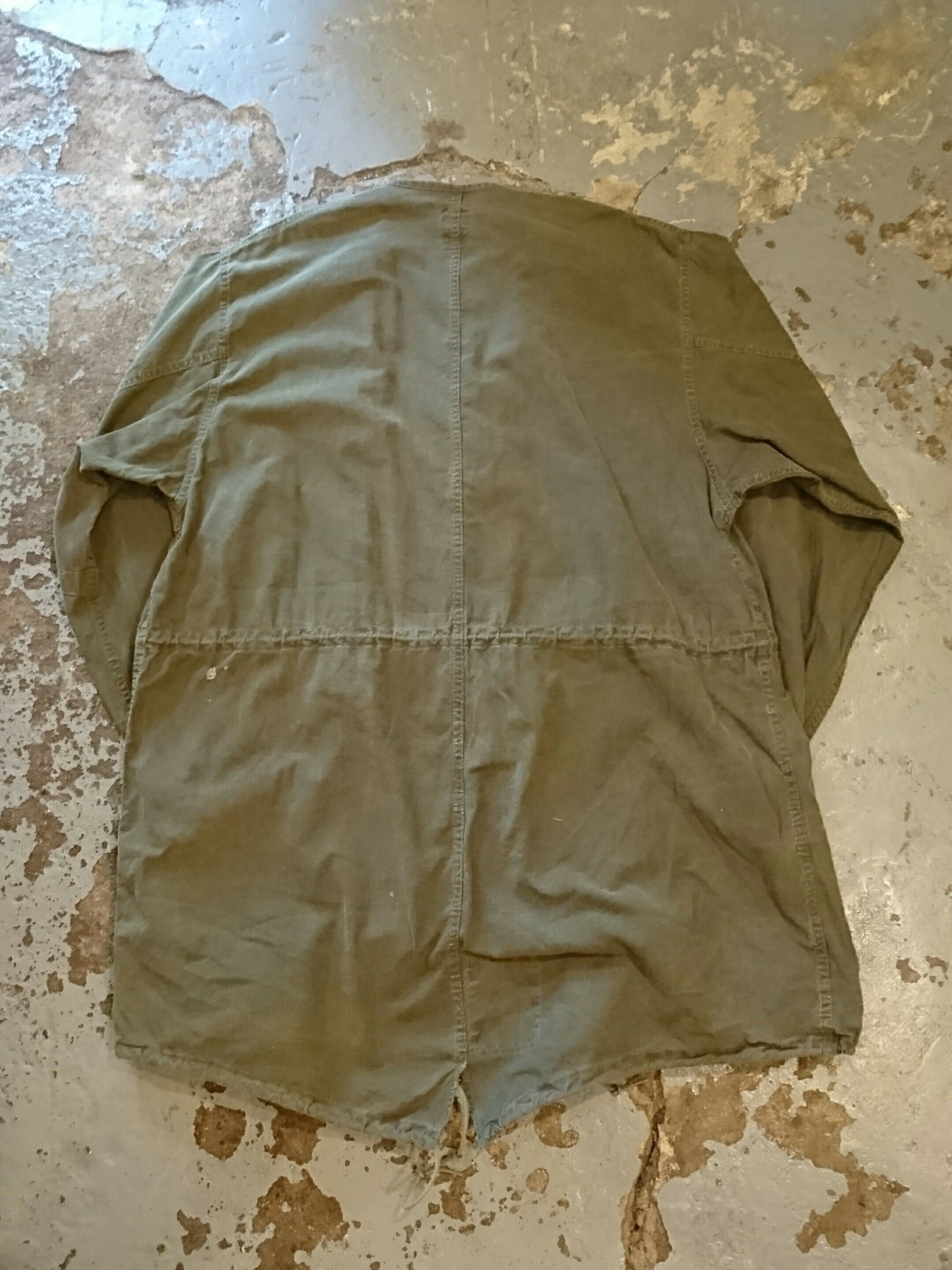 60s US ARMY GAS PROTECTIVE COAT | BOW & ARROW WEB STORE