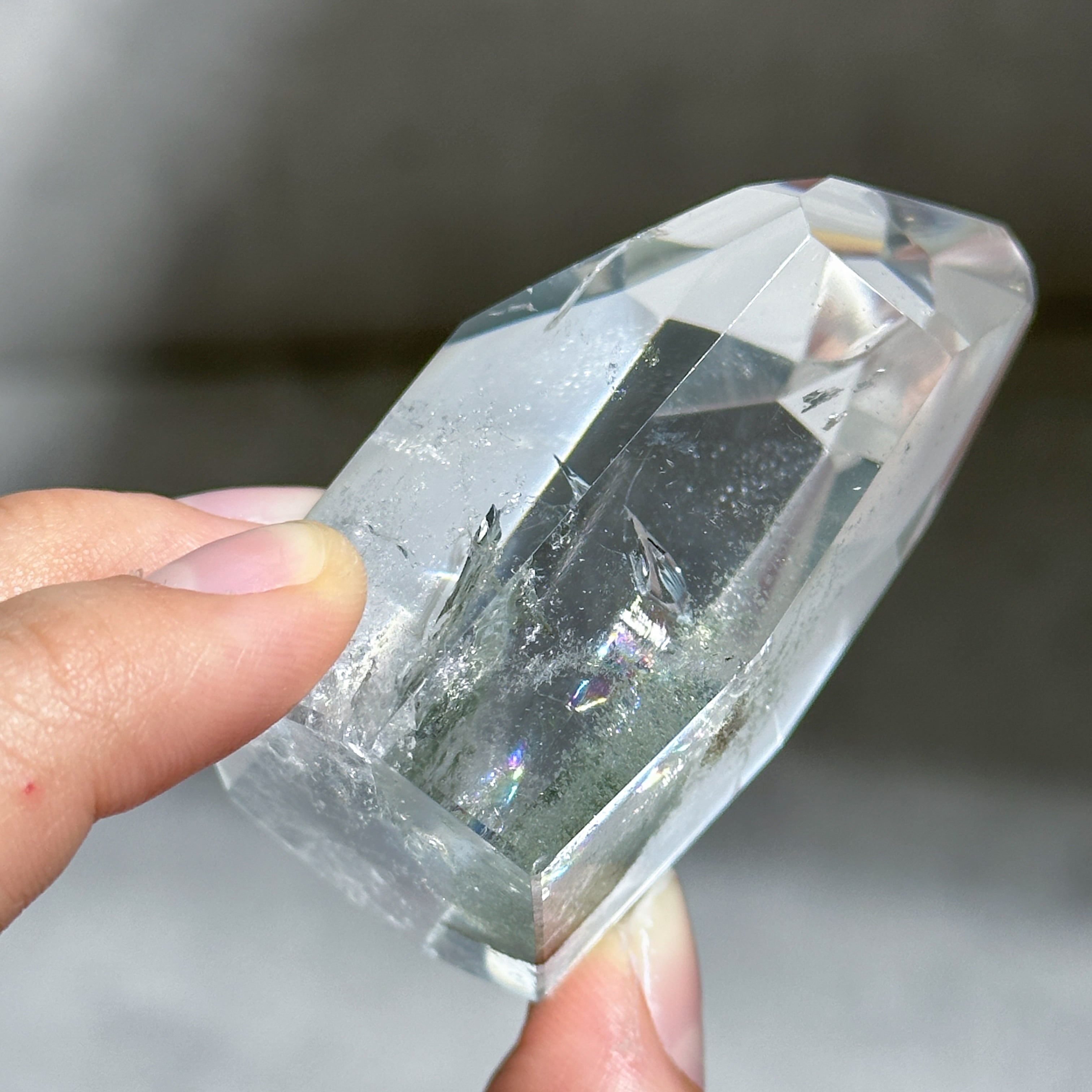 グリーンファントムガーデンクォーツ タワー01◇ Garden quartz