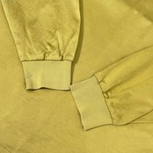 DAKS LONDON ダックス ロンドン 天竺 長袖 ポロシャツ L/グリーン系 光沢感 メンズ ゴルフ