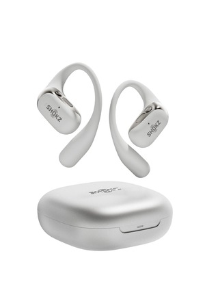 【数量限り】Shokz (ショックス) OpenFit 2+ オープンイヤー イヤホン bluetooth ワイヤレスイヤホン 山口一郎コラボモデル同仕様 Dolby Audio対応 17.3mm 大型ドライバー 合計48時間再生 音漏れ抑制技術 IP55防水 Bluetooth 5.4 物理ボタン ワイヤレス充電 急速充電 マイク付き AIノイキャン通話 9.4g超軽量 耳を塞がない 2025 グレー
