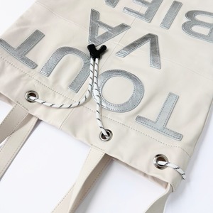 アンバサンド Ampersand embroidery leather bag L