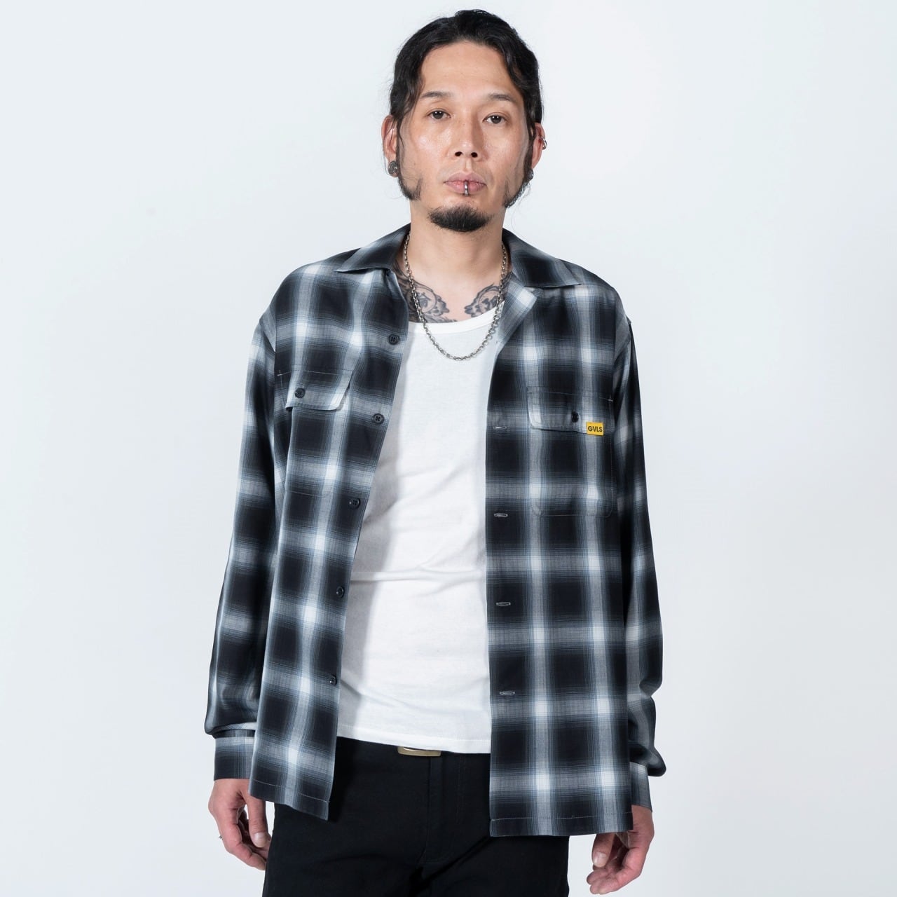 GAVIAL : l/s check shirts_GVLS | Gusset