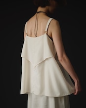 【suie】Layered Ring Camisole/レイヤードリングキャミソール (エクリュ)
