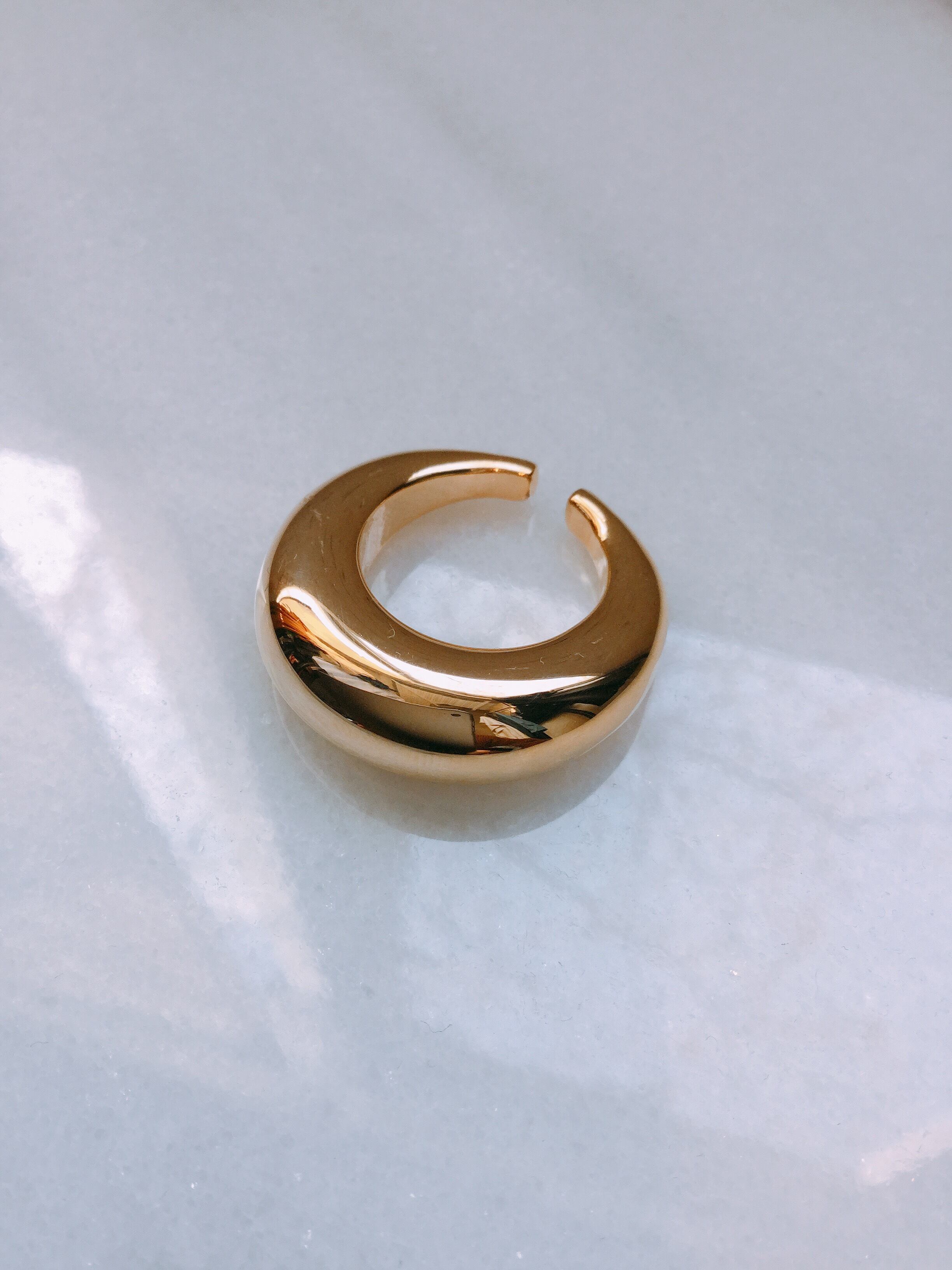 yurika akutsu ho.clear glass heart ring ho.clear glass heart ring