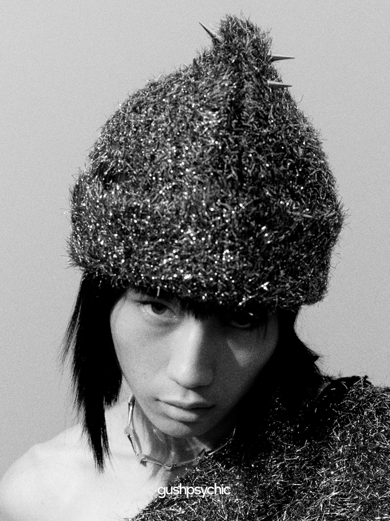 gushpsychic Shiny Balaclava Masked Beanie