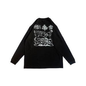 ”MOL53 BOMB" L/S TEE [BLACK]