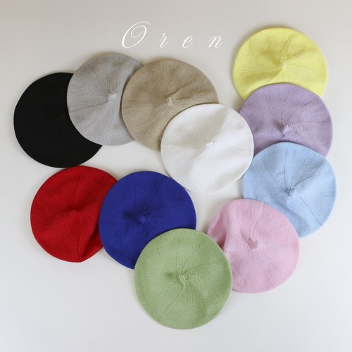 Oren 3rd［取寄］span knit beret 26summer