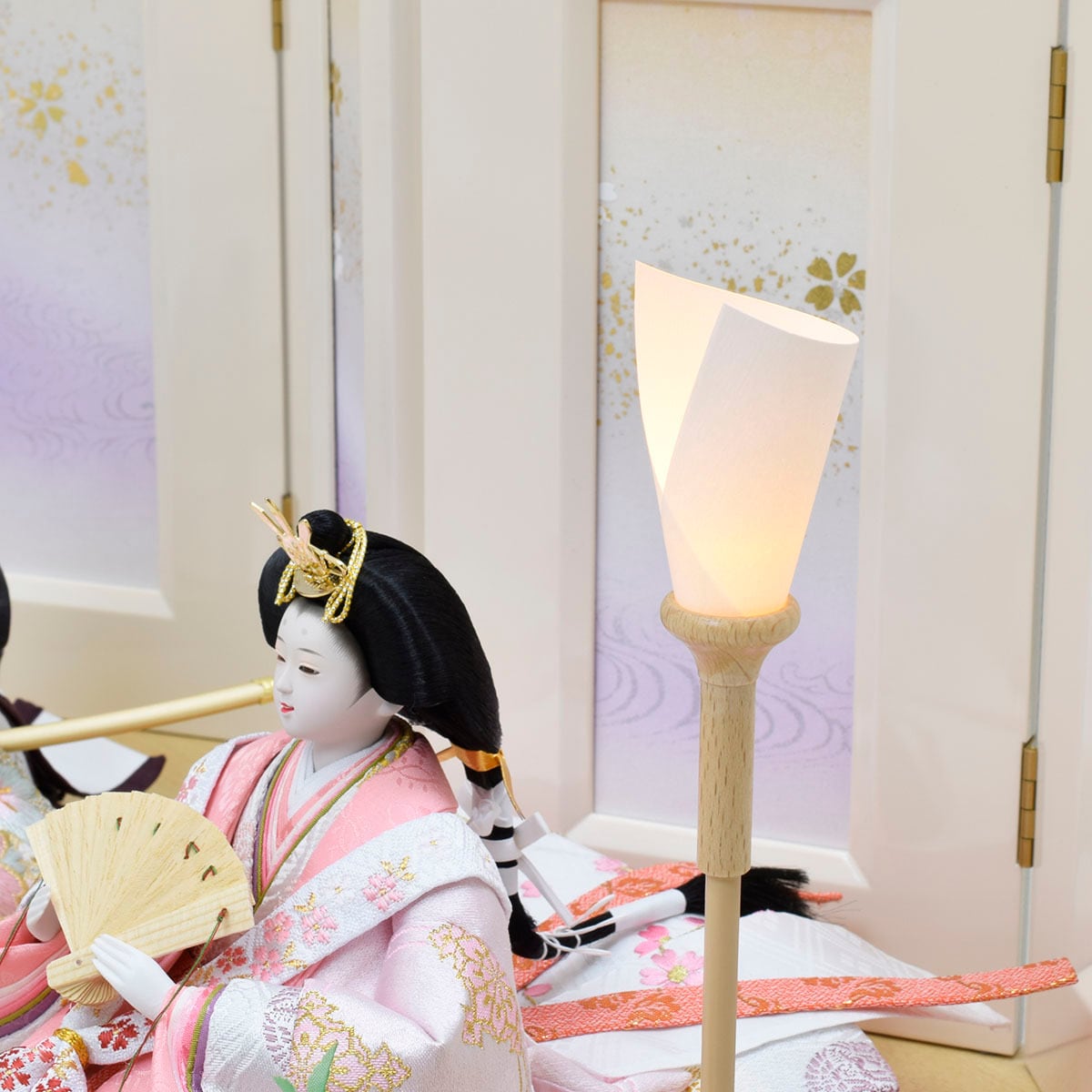 雛人形 親王飾り【桜しずく】おしゃれ｜モダン｜今どき| おすすめ