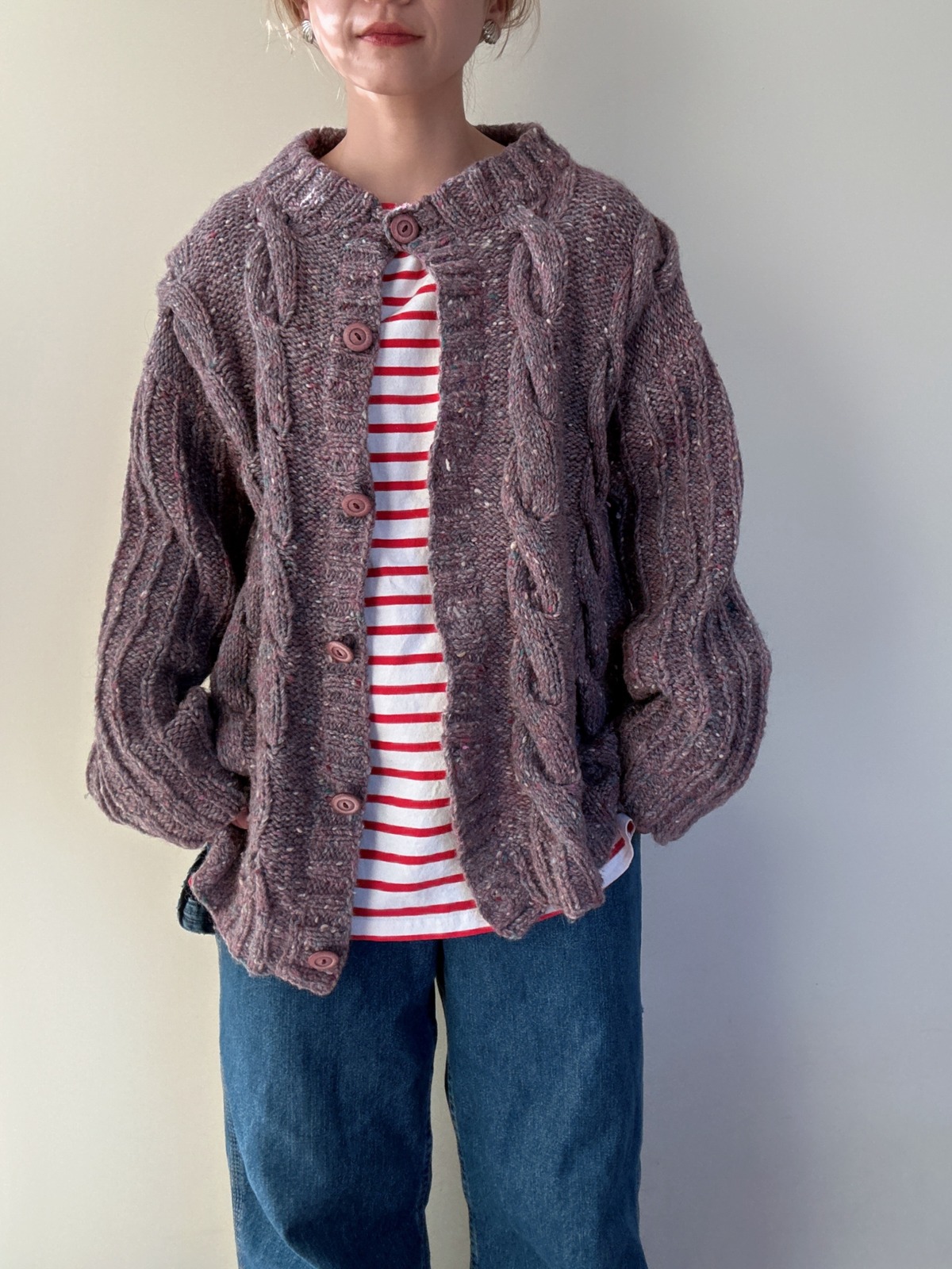 19+ Rib Crochet Hat rib knitting lavender color cardigan | pine tree