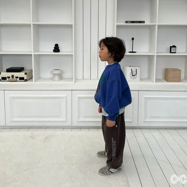 《送料無料》予約:レタリングジョガーパンツ【cantuccistudio】