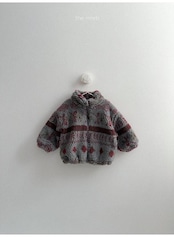 〖取寄〗韓国子供服 / 26winter / minirobe / エディボアジップアップ / キッズ *S~XL*