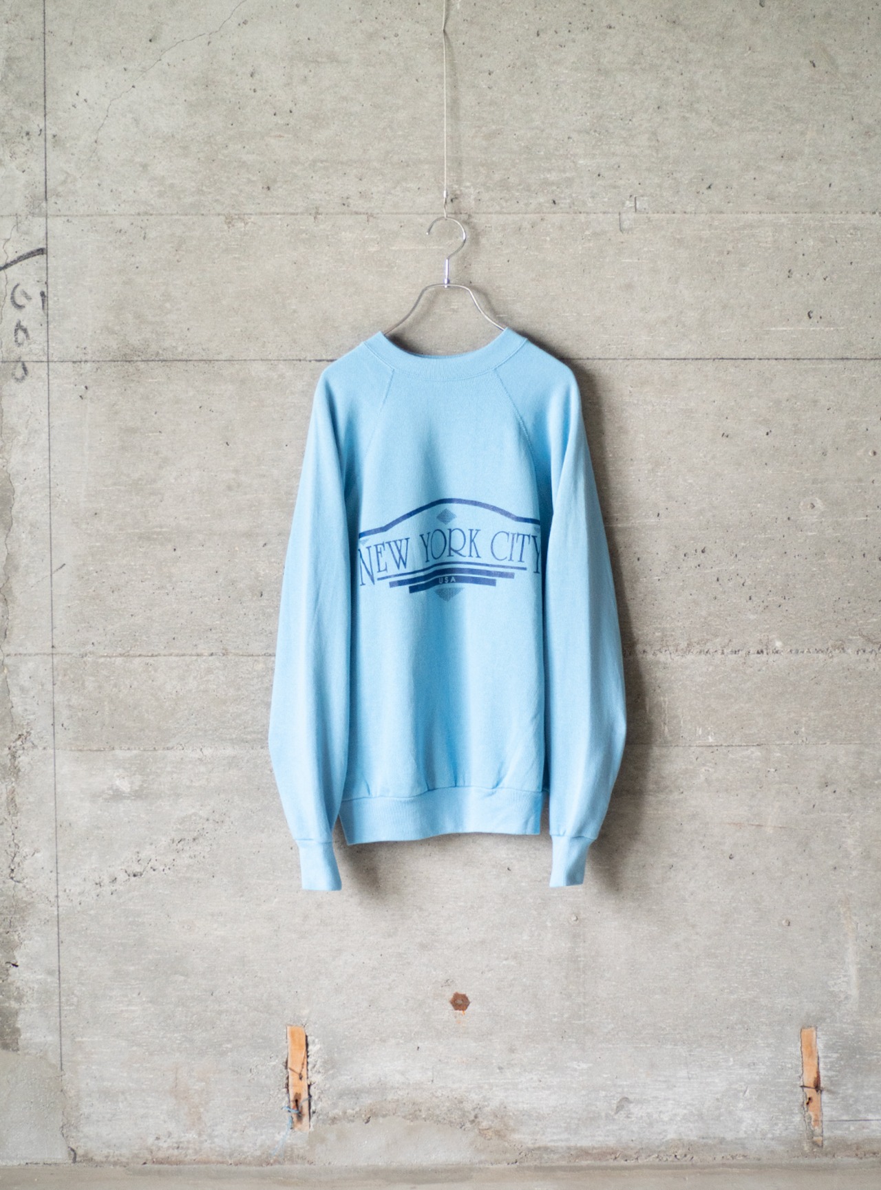 "NEW YORK CITY" 1980s Velva Sheen souviner sweat