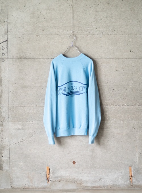 "NEW YORK CITY" 1980s Velva Sheen souviner sweat