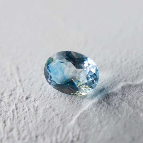 オーバルカット8×6mm　#306【硝子の宝石】箔入り