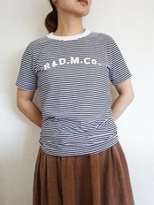 R&D.M.Co-(オールドマンズテーラー)THIN BORDER H/T SHIRT