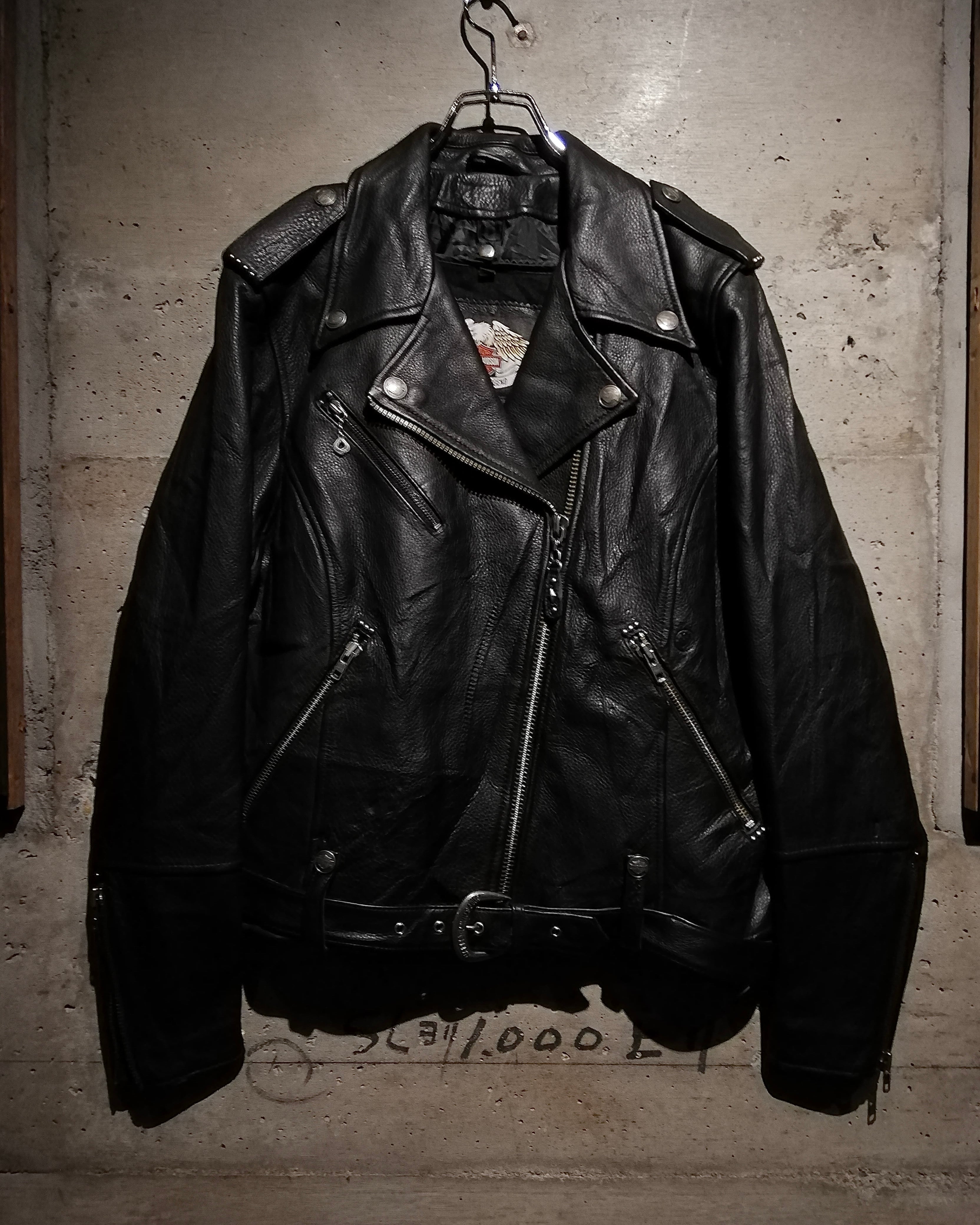 2枚セット新品未使用HARLEY-DAVIDSONジャケット在庫限り ウィリーG スカル 撥水ソフトシェルジャケット （他） -ハーレー