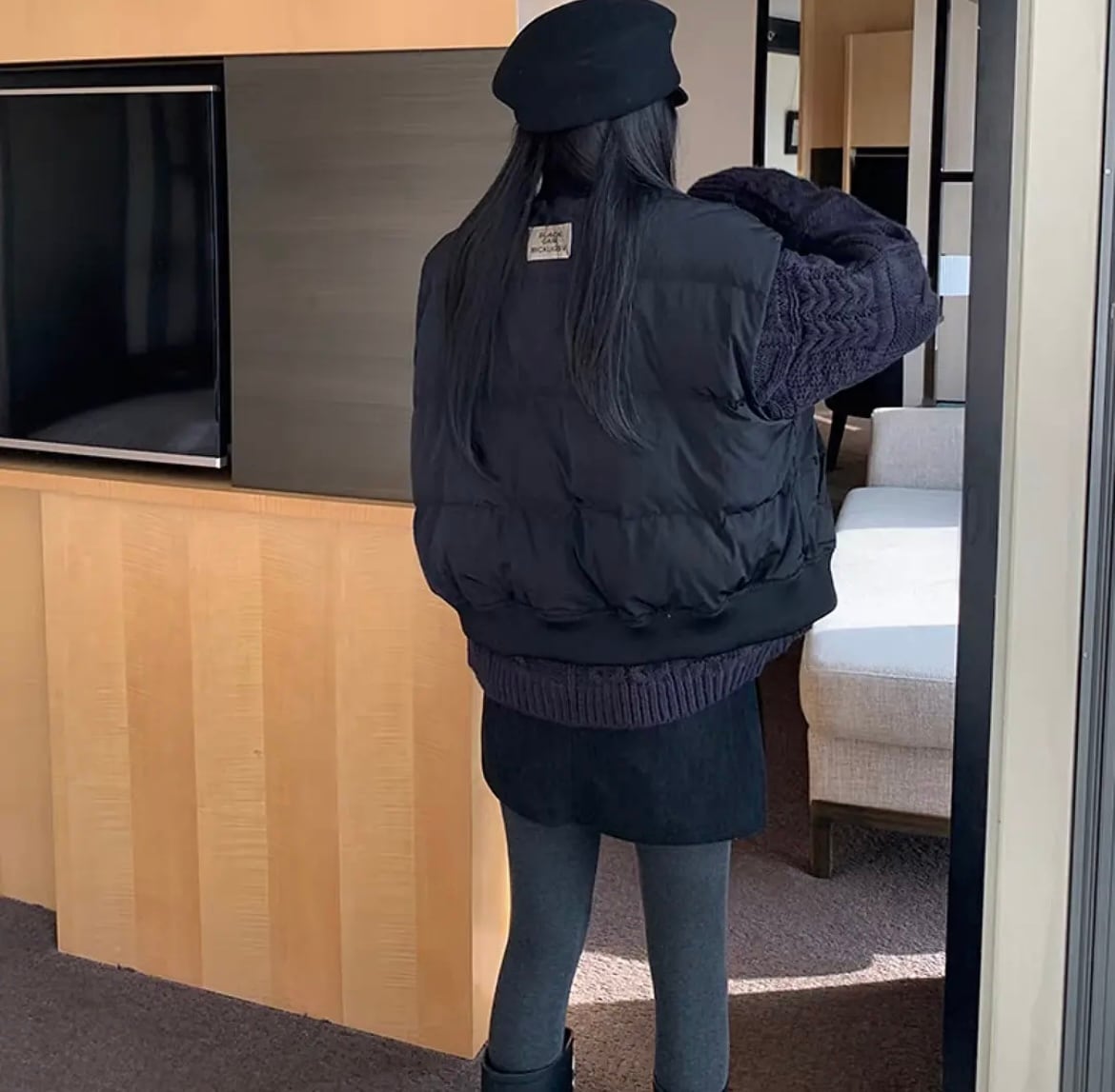 Jijijapa ダウンベスト サイズ2 ヒピハパ Jijijapa ダウンベスト サイズ2 ヒピハパ