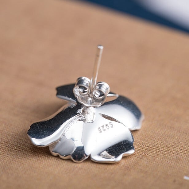 花のピアス 花 シルバー P010 | Vary