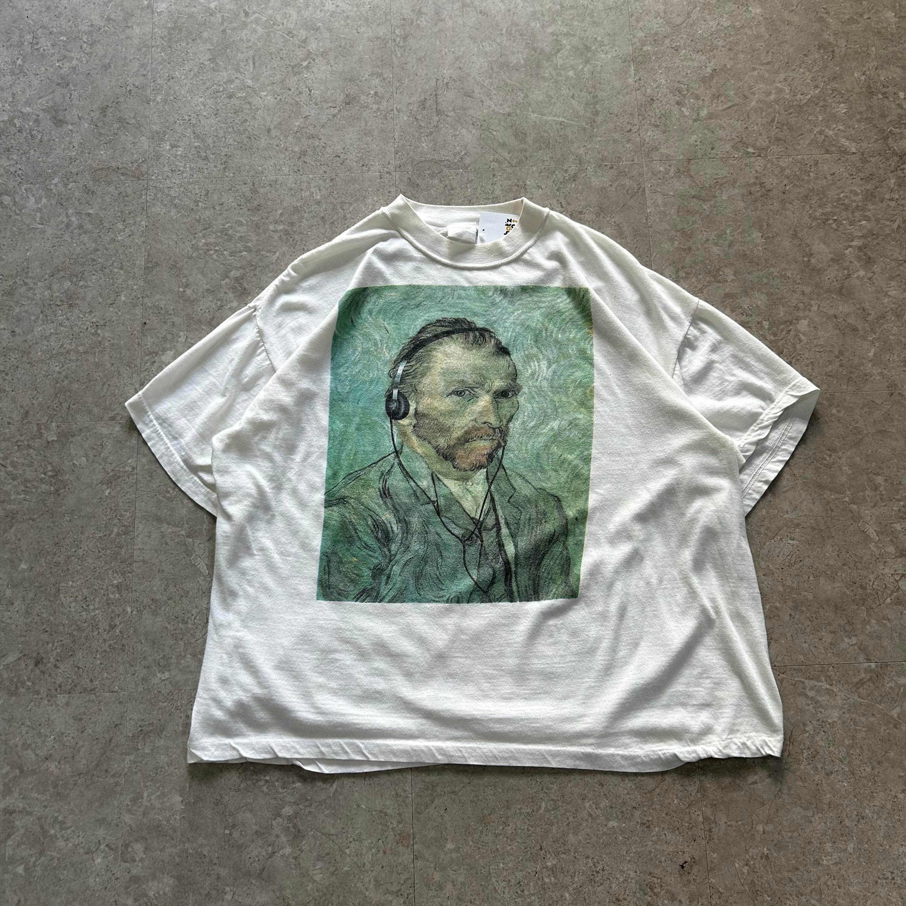 90s Vincent van Gogh "Self portrait parody" T-shirt【仙台店】