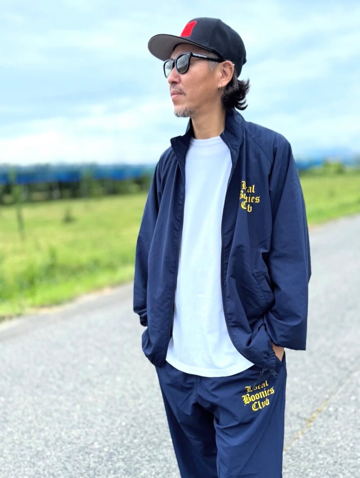 LOCAL BOONIES CLUB TRAINING JACKET | ONAOSHI GEORGE LOCAL SHOP