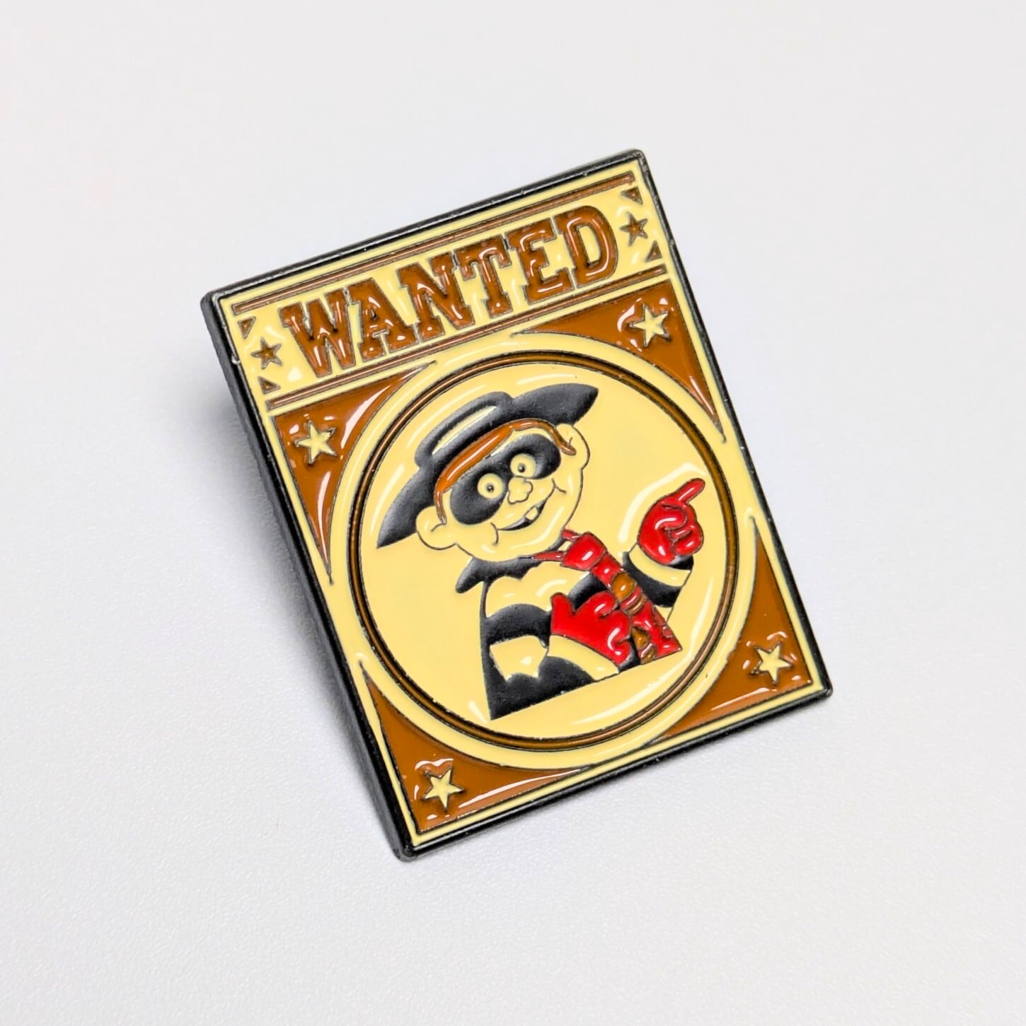 送料無料! ★ピンズ PINS★ピンバッジ 【 McDonald's ( マクドナルド) ))】 HAMBURGLAR / ハンバーグラー〚アメリカン雑貨 アメトイ〛