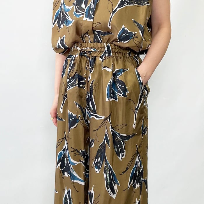 SACRA サクラ AUTUMN FLORA PANTS 125519112 2025秋冬新作 [送料無料